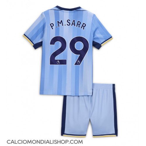 Maglie da calcio Tottenham Hotspur Pape Matar Sarr #29 Seconda Maglia Bambino 2024-25 Manica Corta (+ Pantaloni corti)